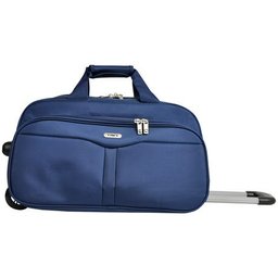 Sacola de Viagem com Rodas Fixas Pequena - Yin's - Azul - 2