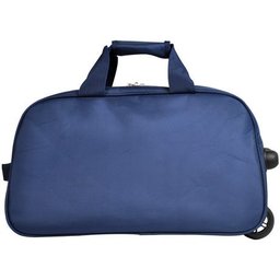 Sacola de Viagem com Rodas Fixas Pequena - Yin's - Azul - 4