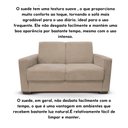 Ver imagem 5 de Sofá Estofado 2 Lugares Sala Estar Recepção Melissa Suede Bege