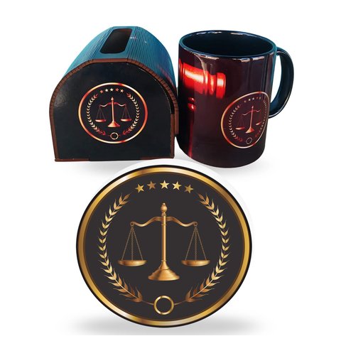 Kit Presente Advogados Direito com Mousepad Exclusivo