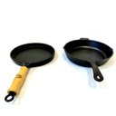 Ver imagem 1 de Kit Frigideira Ferro Fundido Tapioqueira 18 Cm e Frigideira 20 Cm
