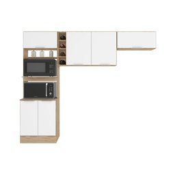 Cozinha Compacta Paneleiro e Aéreo Ferrara Poliman - 1