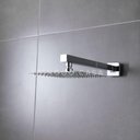 Ver imagem 2 de Chuveiro cromado Slim 30 Cm em aço Inox 304 com Braço 40 Cm Jurema PIngoo.casa