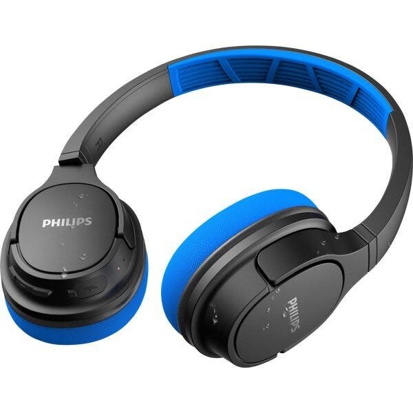 Fone de Ouvido Bluetooth Tash402bl/00 Azul/preto Philips - 2