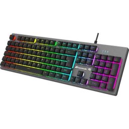 Combo Teclado + Mouse Gamer Rgb Rainbow Ranger Grafite Fortrek - 3