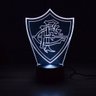 Luminária de LED - Escudo de Time Futebol - Fluminense - 10