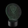 Luminária de LED - Escudo de Time Futebol - Palmeiras - 1
