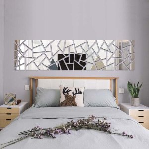 Espelho Decorativo Mosaico - Espelhado Prata