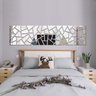 Espelho Decorativo Mosaico - Espelhado Prata - 1