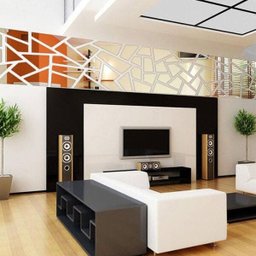 Espelho Decorativo Mosaico - Espelhado Prata - 2