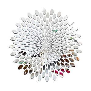 Espelho Decorativo Mandala - Espelhado Preto