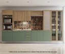 Ver imagem 1 de Armário de Cozinha Modulada Completa Reta 8 Peças 4,00m 226 Botanic Kappesberg