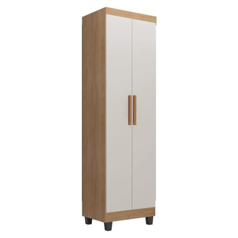 Armário Multiuso Lite Nature Off White – Móveis Leão