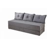 Sofá Cama Lima Duarte Estofados Cinza - 1