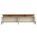 Ver imagem 3 de Rack Sala 4 Portas Palha Natural Mdf L220 X A65cm