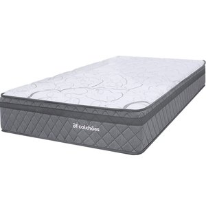 Colchão Solteiro Ortopédico Espuma D45 78x188x24cm Bf Colchões