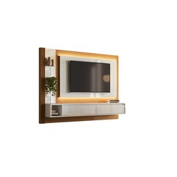 Painel Cairo Tauari/off White Lukaliam - 3 Painel Cairo Tauari/off White Lukaliam - 3