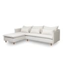 Ver imagem 4 de Sofá Modular 3 Lugares com Chaise e Pé Madeira Sôma CabeCasa MadeiraOriginals
