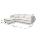 Ver imagem 5 de Sofá Modular 3 Lugares com Chaise e Pé Madeira Sôma CabeCasa MadeiraOriginals