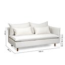 Ver imagem 6 de Sofá Modular 3 Lugares com Chaise e Pé Madeira Sôma CabeCasa MadeiraOriginals