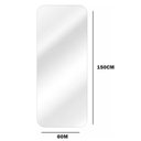 Ver imagem 5 de Espelho Retangular Grande 150 X 60 Corpo Inteiro Moderno Lapidado com Suporte