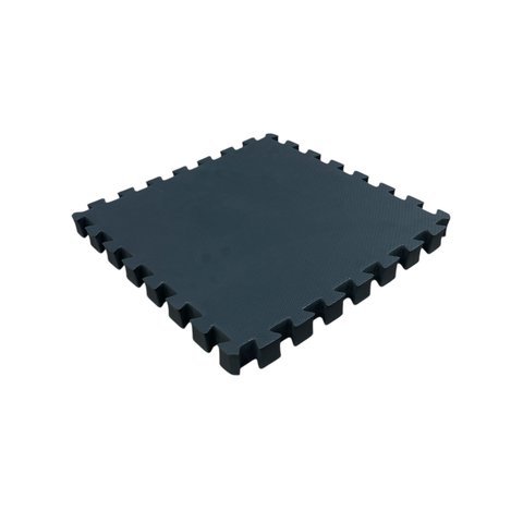 Kit 8 Tatame Eva Preto Linha Premium 50x50x4cm 40mm