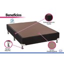 Ver imagem 7 de Cama Box Crc Queen +Colchão Molas Super Pocket Airtech Ortobom 158x198