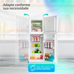 Geladeira Refrigerador Hq Defrost 230 Litros Hq-230rdf Branco 220v - 7 Geladeira Refrigerador Hq Defrost 230 Litros Hq-230rdf Branco 220v - 7