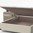 Ver imagem 6 de Box Baú Casal ProDormir Standard Corino