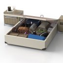 Ver imagem 5 de Box Baú Casal ProDormir Standard Corino