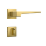 Fechadura 3200 Roseta Quadrada Banheiro - Gold - 1