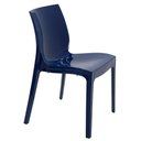 Ver imagem 1 de Cadeira Alice Summa em Polipropileno Brilhoso Azul Yale Tramontina