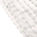 Ver imagem 2 de Manta Aspen Queen 2,40MX2,60m Microfibra Flannel Bubble Rabbit Branco Buettner