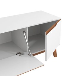 Rack Kappesberg 3 Portas Branco 180cm - 5