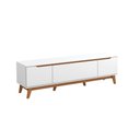 Ver imagem 2 de Rack Kappesberg 3 Portas Branco 180cm