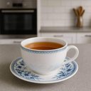 Ver mais imagens de Jogo 12 Xícaras com Pires Tramontina Azzura Porcelana 250ml Chá Café Padaria Bistrô Cafeteria