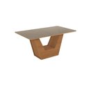 Ver imagem 4 de Conjunto Sala de Jantar Verbana Kappesberg 6 Cadeiras Veludo Titanio