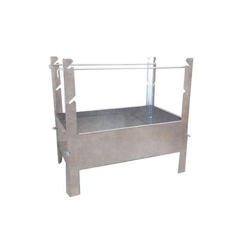Churrasqueira Desmontavel 20x60cm Lambiase Churrasco Carvao