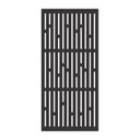 Ver imagem 1 de Painel Vazado Divisória Mdf London Preto - 0,90x2,70m