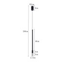 Ver imagem 2 de Lustre Pendente Nordecor Nima 2678 Preto Led Bivolt Preto 2678