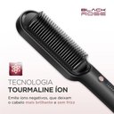 Ver imagem 5 de Escova Alisadora Black Rose Mondial Preto/rose Ea-07 Bivolt