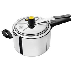 Panela de Pressão 7,5 Litros em Aluminio Polido - 1