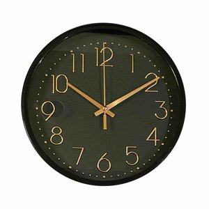 Relógio de Decoração para Escritório, Relógio de Parede, Relógio de Pilha 19cm - Urban