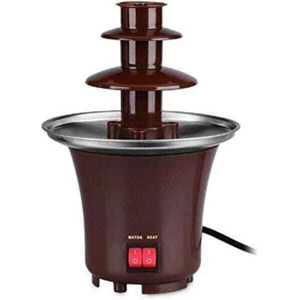 Fonte Cascata Chocolate Fondue Choco Maquina Elétrica 220