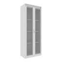 Ver imagem 2 de Armário Multiuso Lavanderia 2 Portas com Vidro 60cm Multimóveis Cr30051 Branco