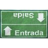 Tapete de Porta Placa Toc Toc Ll Niazitex 40cmx60cm - 2