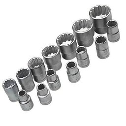 Jogo De Soquetes Estriados 1/2 18 Peças D26am Robust - 4