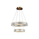 Ver imagem 1 de Pendente Lustre LPT-019 SMD 55W 4400LM 3 em 1 Cristal para Salas e Quartos