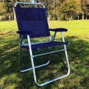 Ver imagem 7 de Cadeira Alumínio Reforçada Cancun Plus Marinho Zaka 120kg