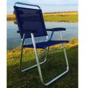 Ver imagem 6 de Cadeira Alumínio Reforçada Cancun Plus Marinho Zaka 120kg